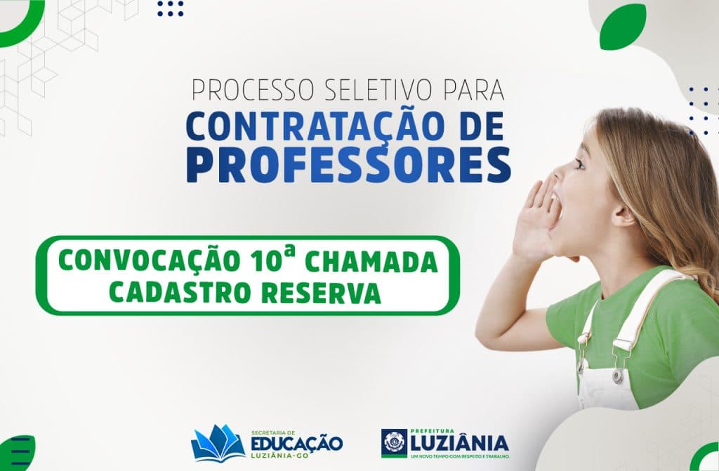 Convocação 10ª Chamada Contratação De Professores Smel Secretaria Municipal De Educação 5012