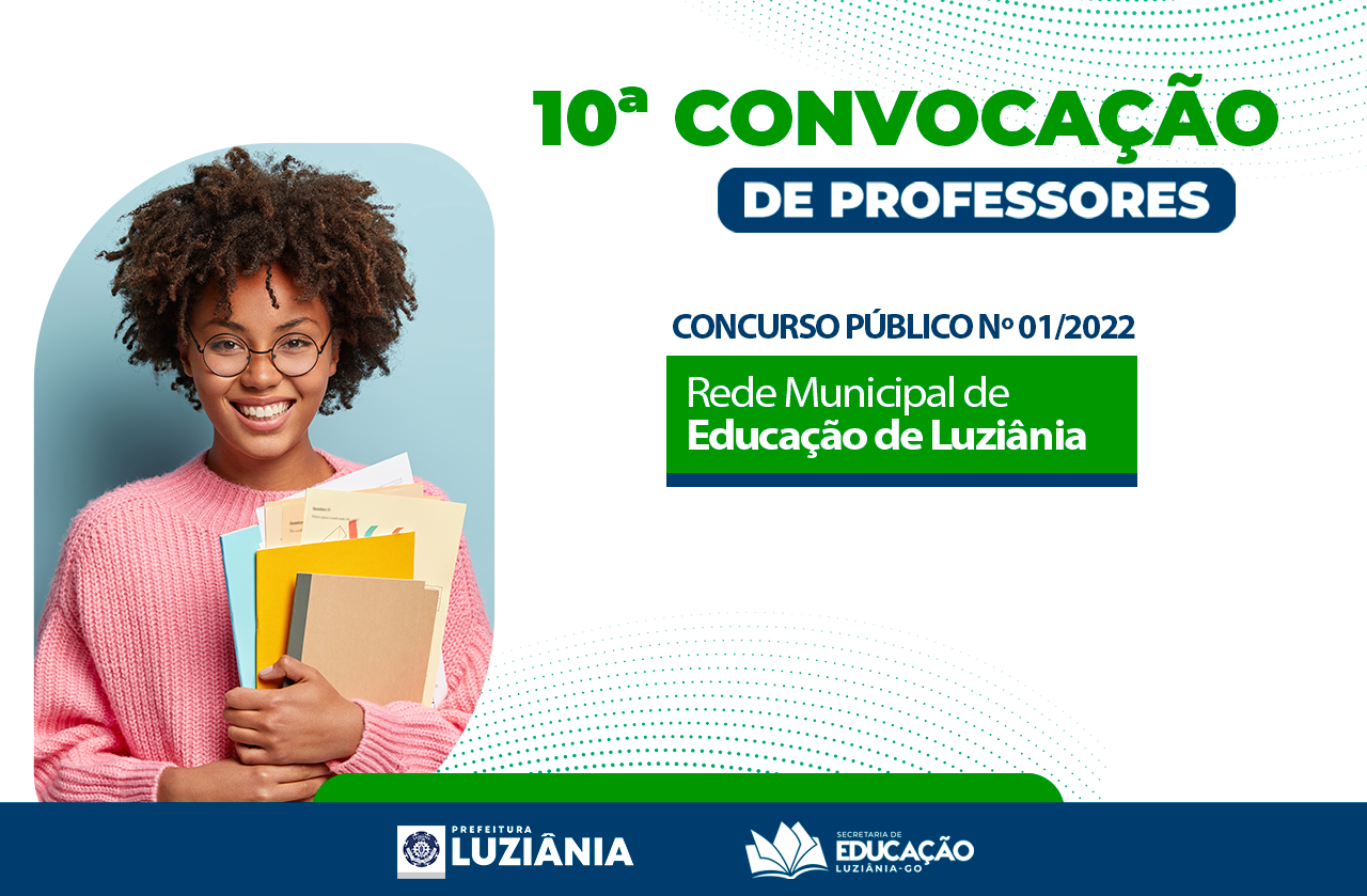 10º Convocação Professores – Concurso Público 01/2022