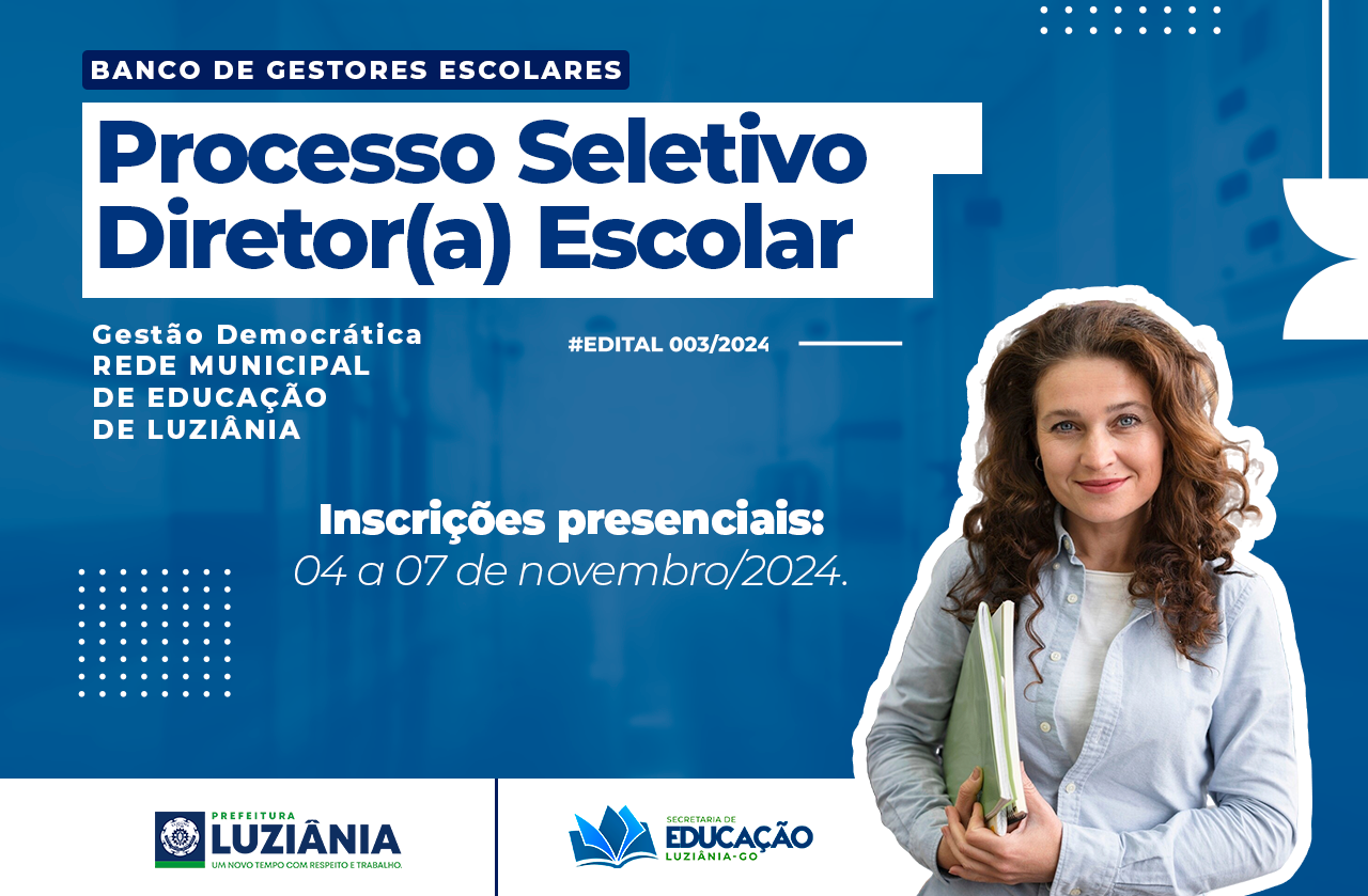 Processo Seletivo – Banco de Gestores Escolares