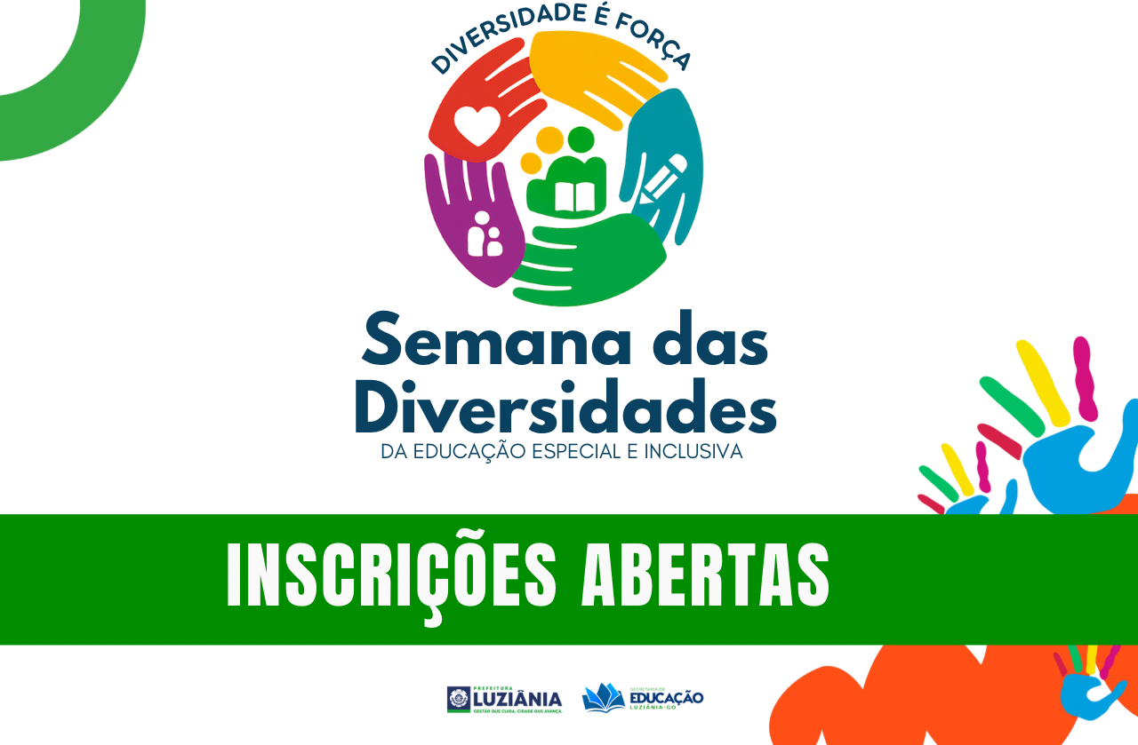 INSCRIÇÕES ABERTAS PARA SEMANA DAS DIVERSIDADE 2025